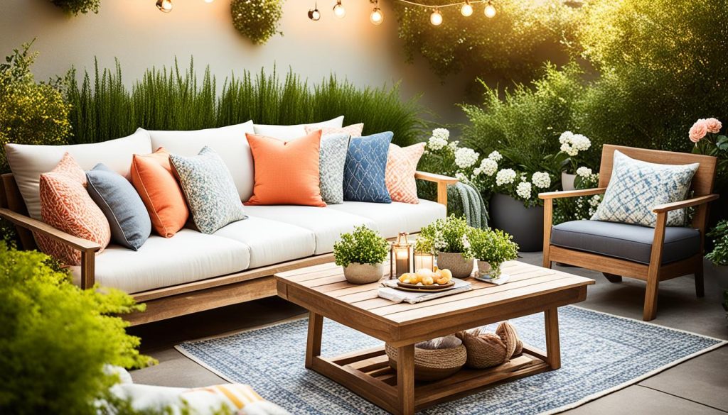 Outdoor furniture and decor