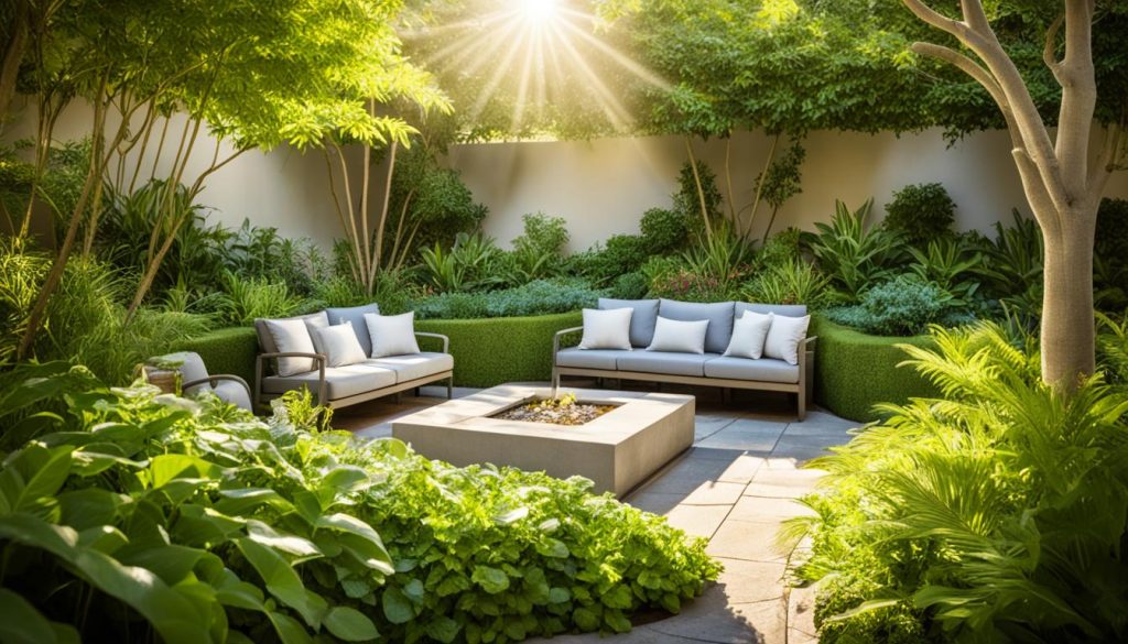 Secluded Outdoor Seating Secluded Outdoor Seating