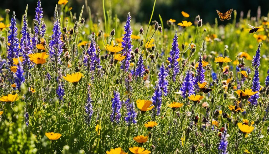 Wildflower garden Wildflower garden